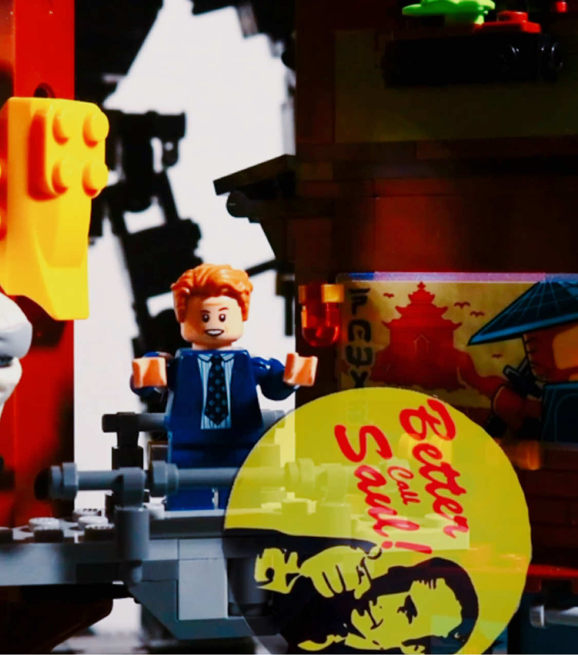 Better Call Saul ☎️👔💼 @bettercallsaul @LEGO #viraltiktok #bettercallsauledit #bettercallsaul #breakingbad #stopmotiontrend 