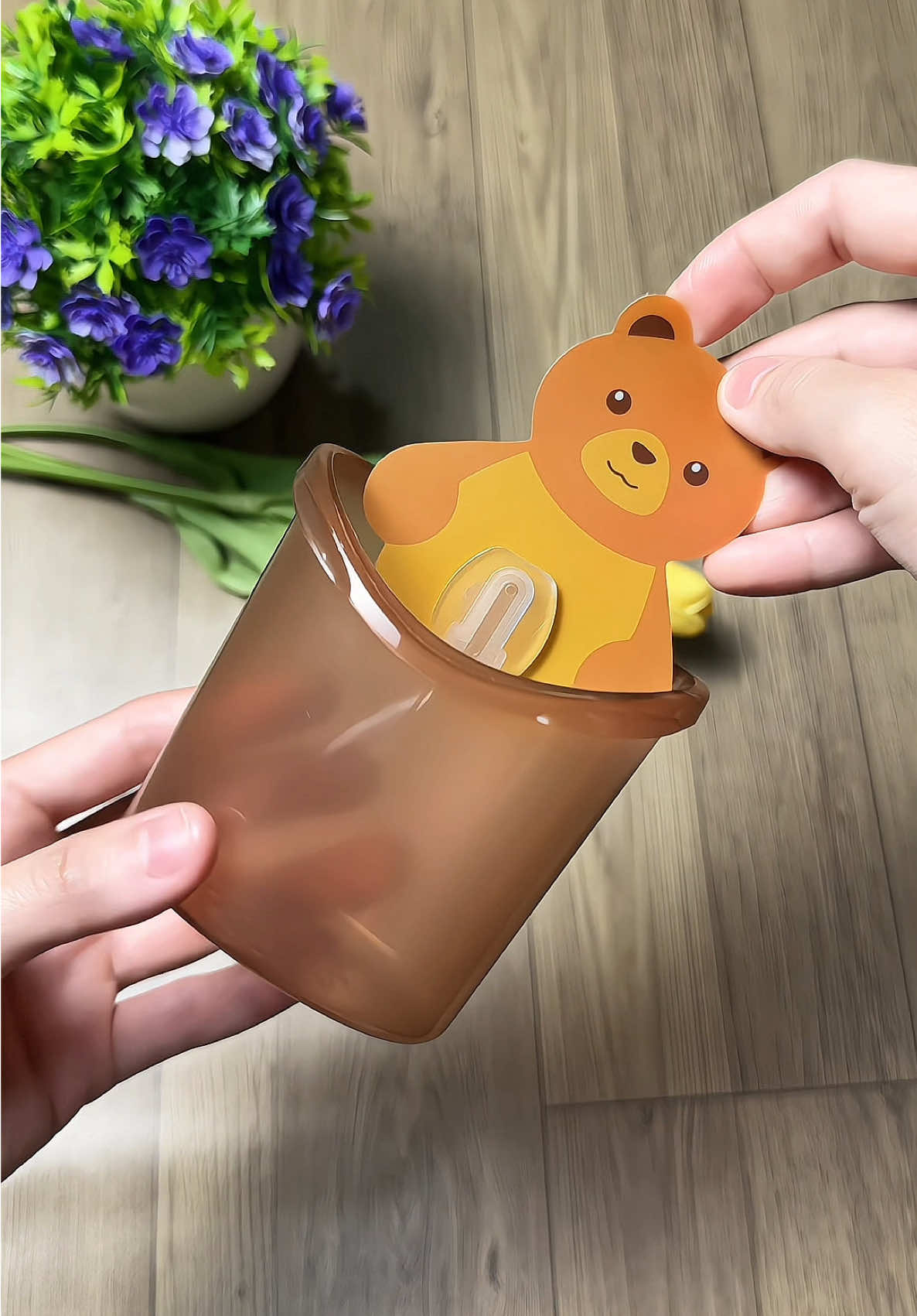 cốc gấu dán tường #cocdantuong #cocgaudantuong #giadungtienich #xuhuong #taphoachichi01 