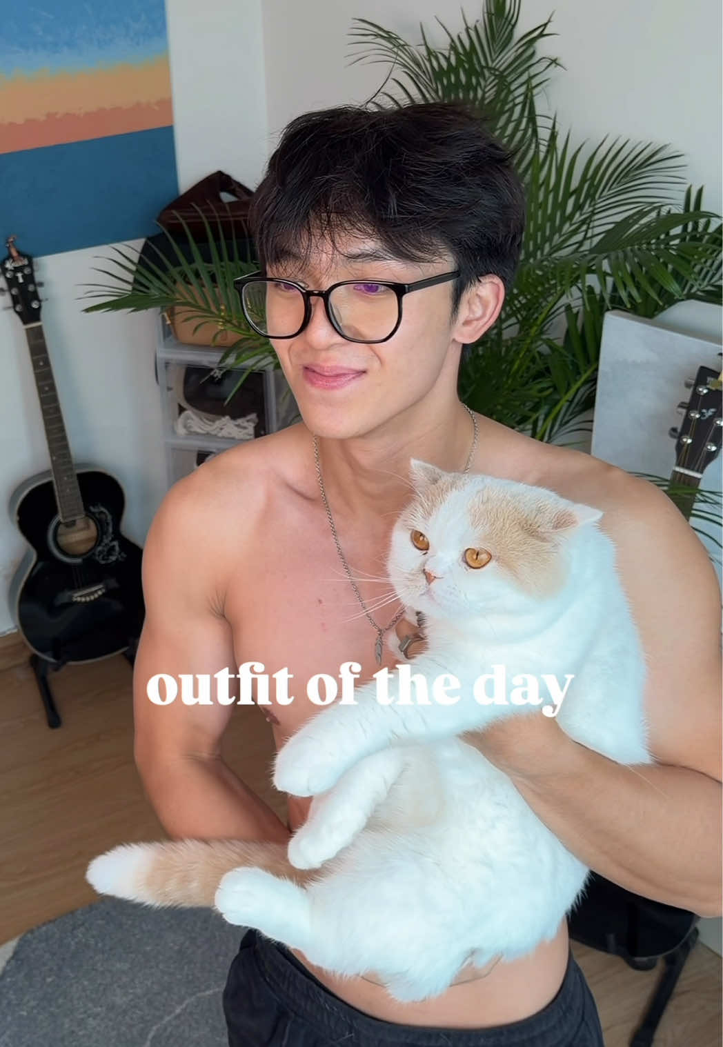ootd ft. Omu 😸 #OOTD #fitcheck #fyp #asian #bkk 
