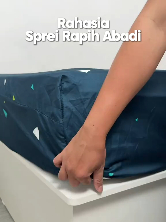 Udah siap main kuda-kudaan semalaman? Tenang… spreinya nggak bakal lepas #ai #tips #Home #fyp