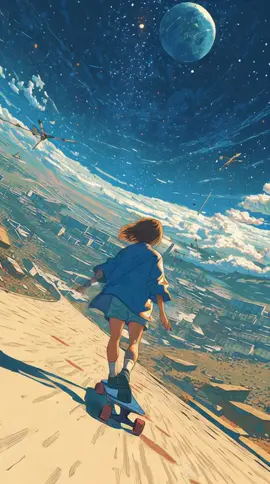 惑星🪐 #惑星 #宇宙 #anime #AIが見る夢 #universe 