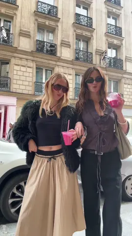 outfit of the day with my sis’🤍 