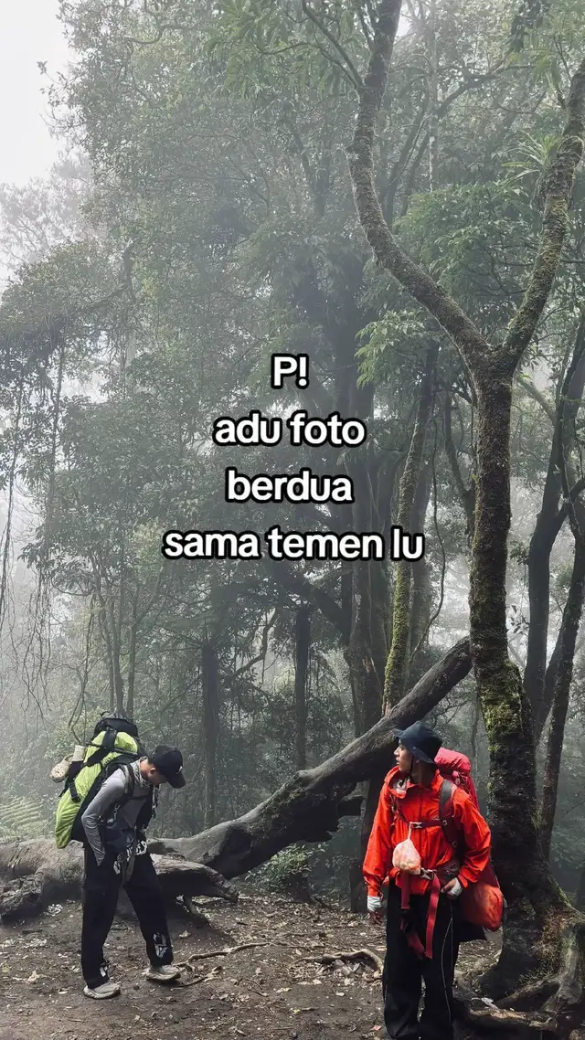 p adu foto berdua #pendakifomo #pendakigunung #pendakiindonesia🇮🇩 #fyppppppppppppppppppppppp #au 