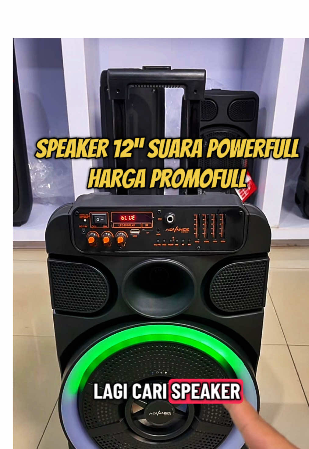 Speaker suara powerfull harga promofull #speakermurah #speakerportable 