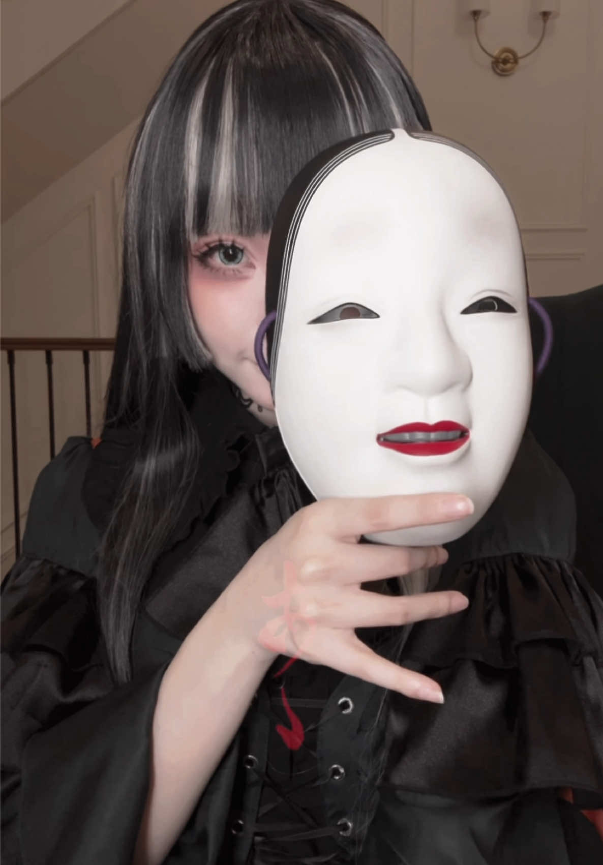 初出しらでんちゃん🐚#儒烏風亭らでんコスプレ #hololive #cosplay #踊ってみた #鬼ノ宴 素敵な文字素材@micue0527 