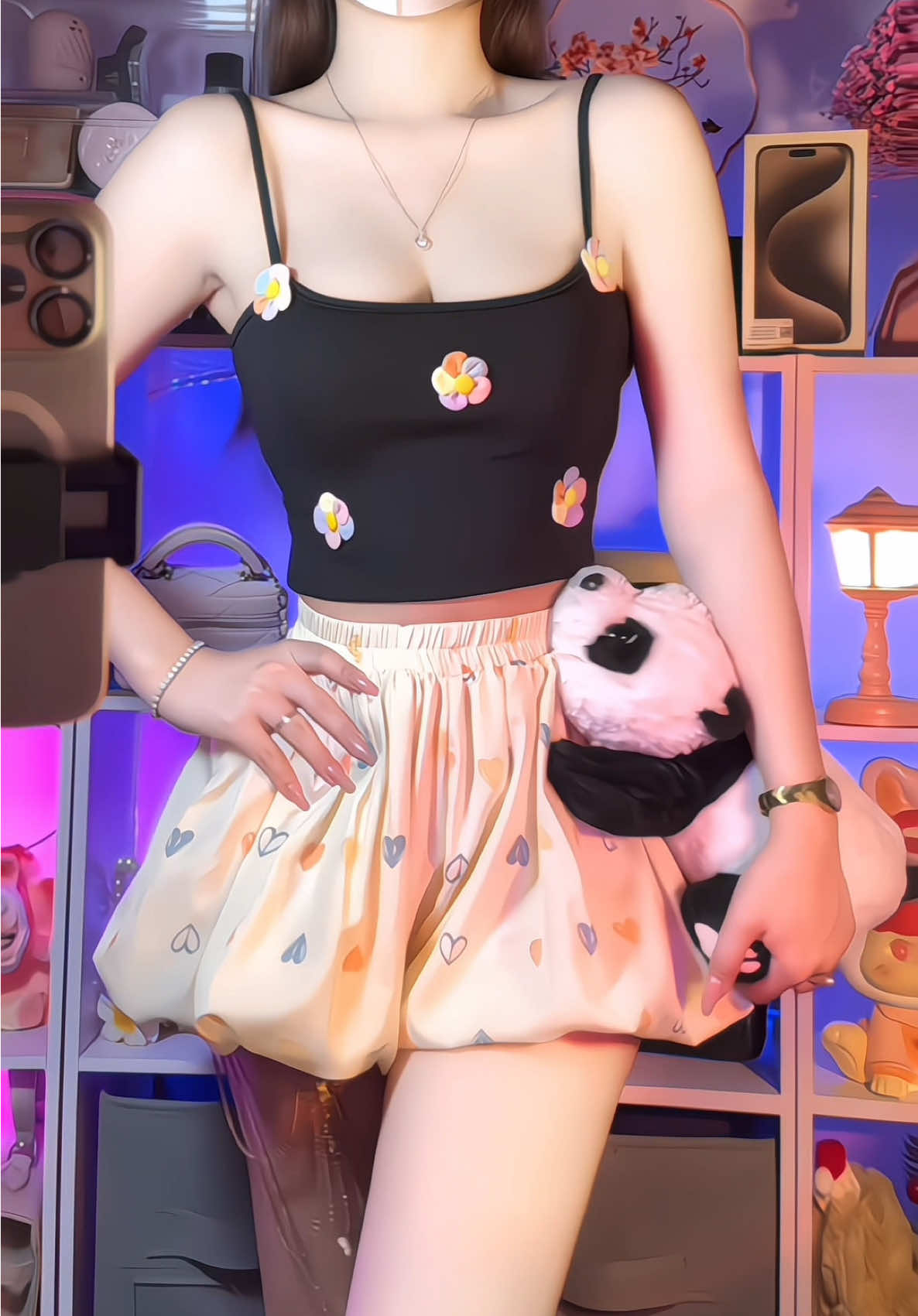 Ưu điểm: xinh gái, nhược điểm: chỉ xinh trên mạng🤣 #setxinh #macdepmoingay #anvyboutique #goclamdep #fyp 