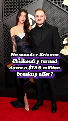 No wonder Brianna Chickenfry turned down a $12.9 million breakup offer? No one realized it was a setup by Zach Bryan.#briannachickenfry #zachbryan #specialforces #foryou #celebrity #fyp #tiktok #usa 