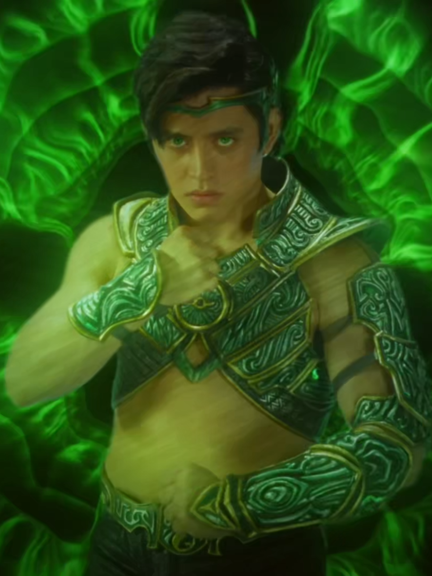 SANG'GRE ADAMUS' TRANSFORMATION! 🌊 #Sanggre #Encantadia #FYP #KelvinMiranda