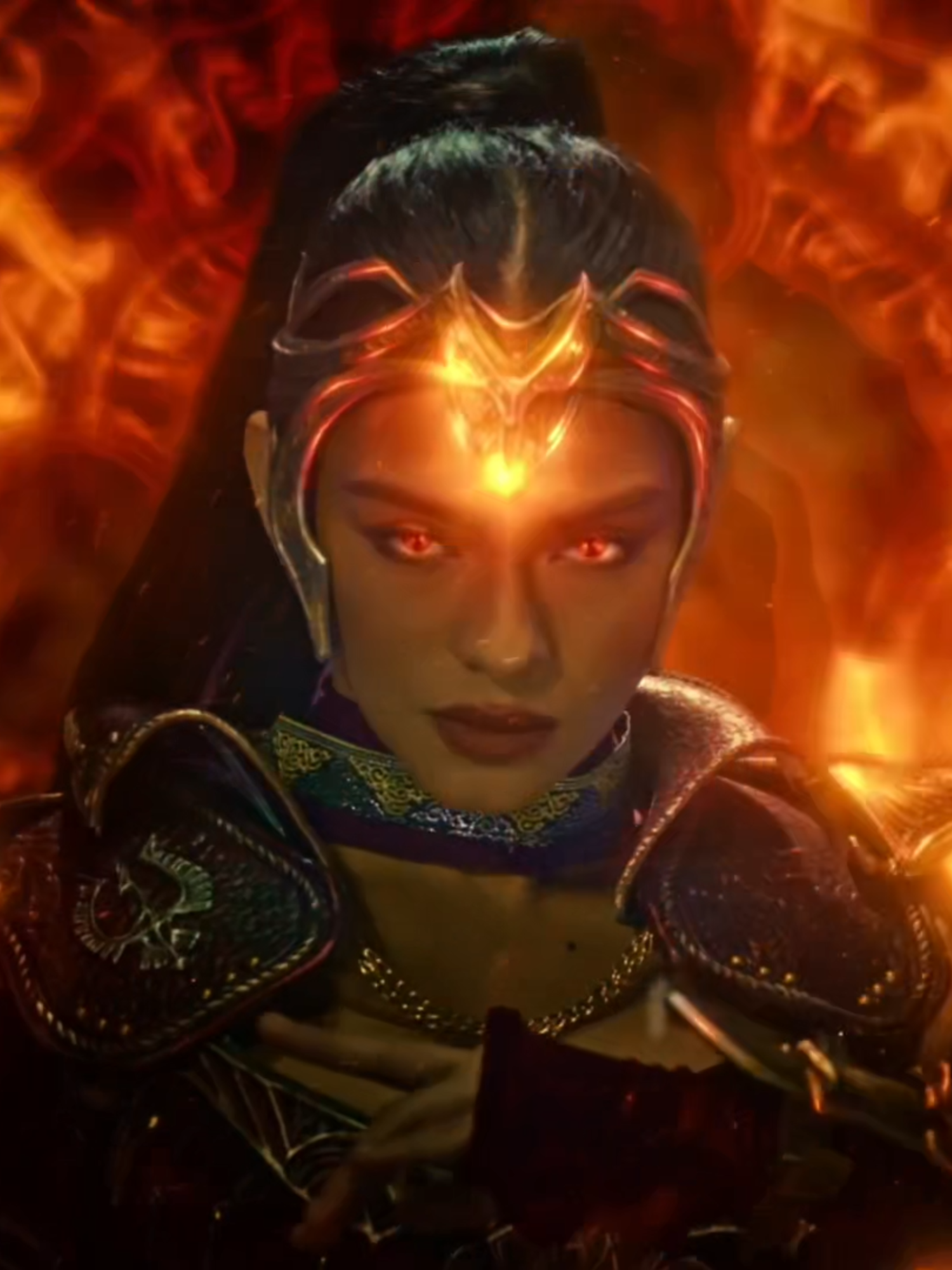 SANG'GRE FLAMARRA'S TRANSFORMATION! 🔥 #Sanggre #Encantadia #FYP #FaithDaSilva