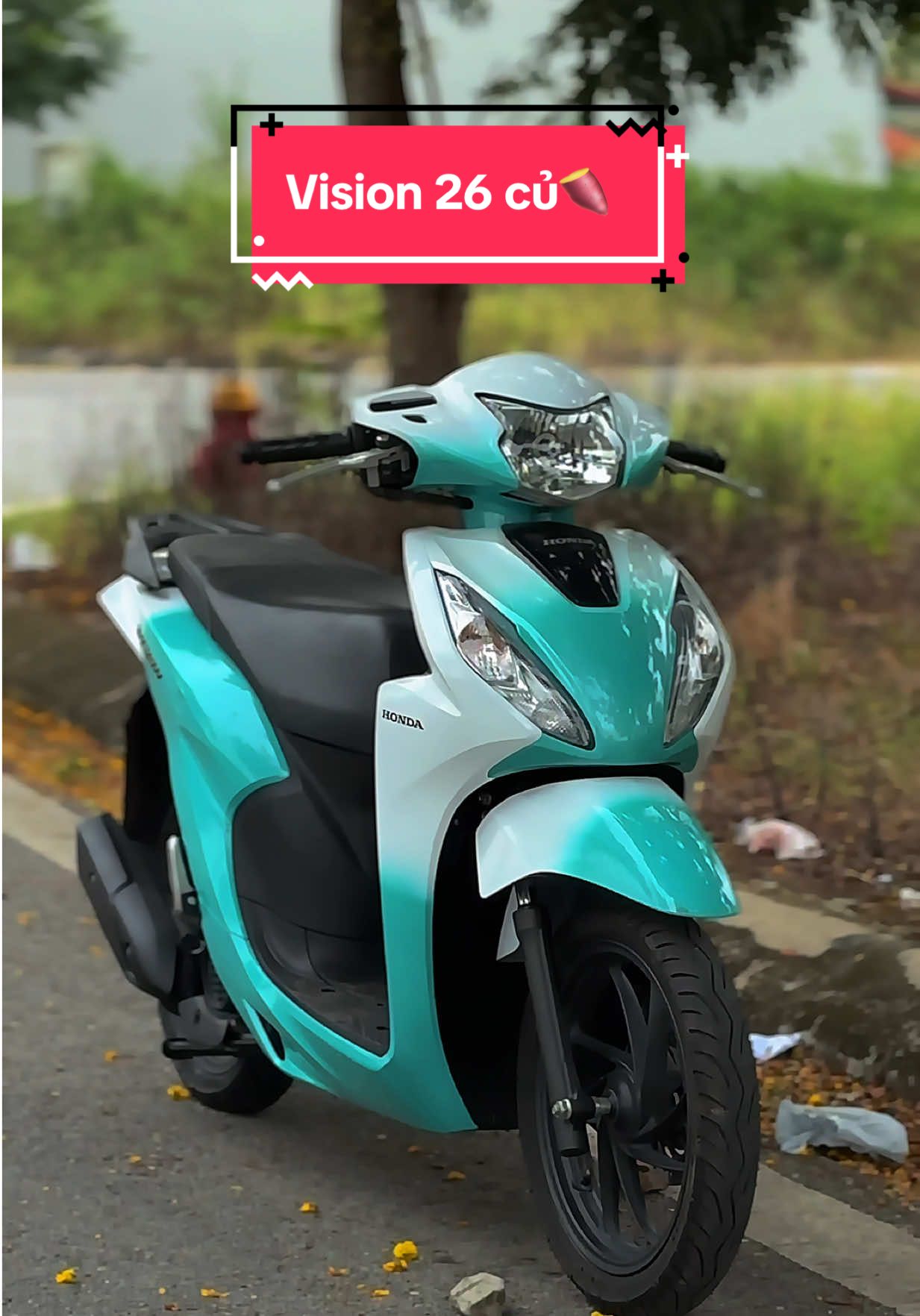 Vision 26 củ🍠, góp 0₫ nhận xe #dinmotor #vision #visiondokiengdep #vision2023🤟 