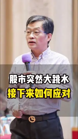 股市突然大跳水，接下来如何应对#财经 #股市#股票#fyp 