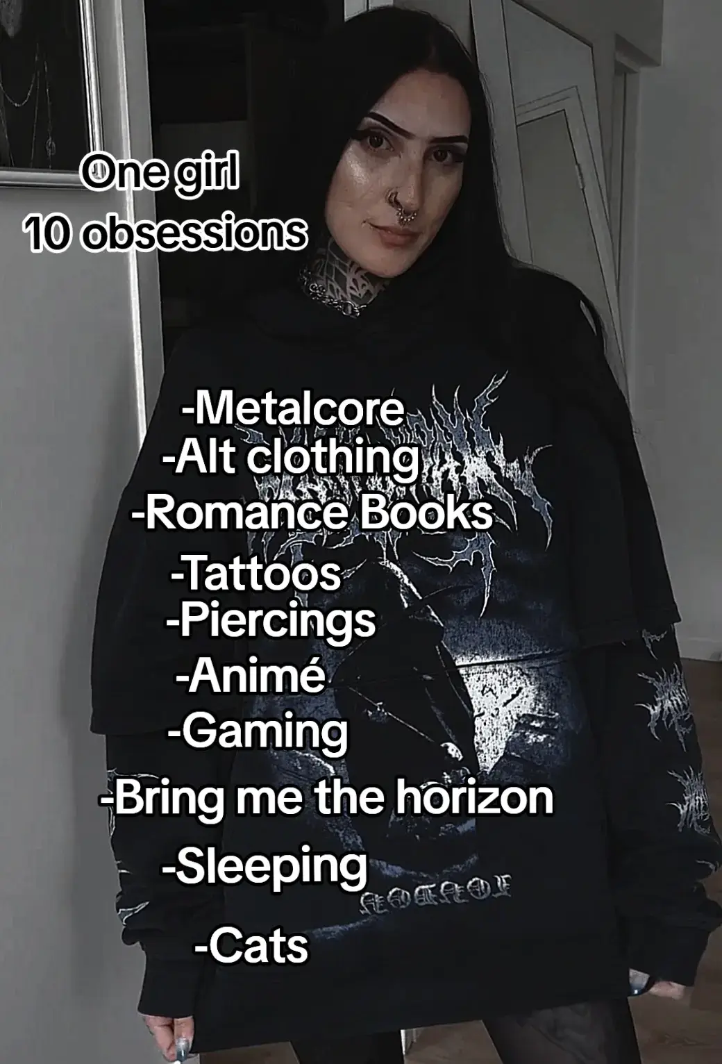 Que des passions qui coûtent pas cher hein 🫠 #metaltok #altgirl 