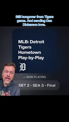 I’ll be honest I’m still hung over from the Tigers game on Friday night/Saturday morning. But I do want to take a moment and send love to Dan Dickerson. Here’s my thoughts on what happened with the F bomb after the 15  inning loss. #Tigers #Detroit 