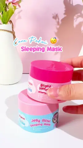 Cara menggunakan sleeping maskk 😋 #pigeonteensindonesia 