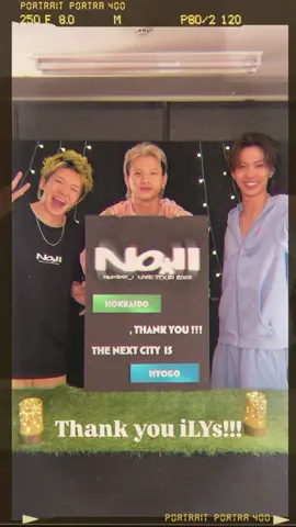 ✦✦ Number_i LIVE TOUR 2025 No.Ⅱ✦✦  THE NEXT CITY ➡️ HYOGO ￣￣￣￣￣￣￣￣￣￣￣￣￣ #Niらいぶ #Number2_TOUR #Number_i