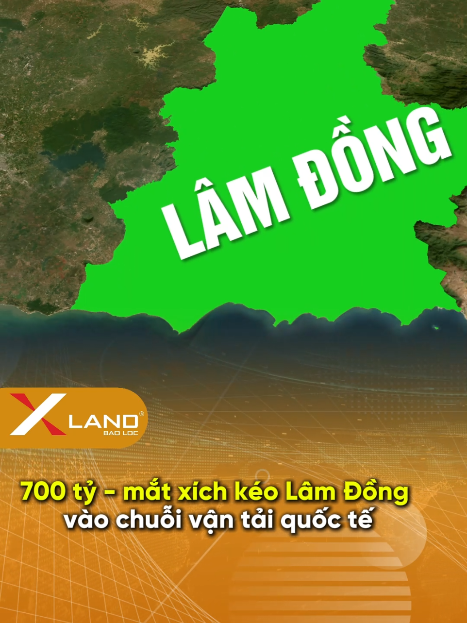 700 tỷ, mắt xích kéo Lâm Đồng vào chuỗi vận tải quốc tế... #xland #lamdong #xuhuong #tintuc #baoloc 