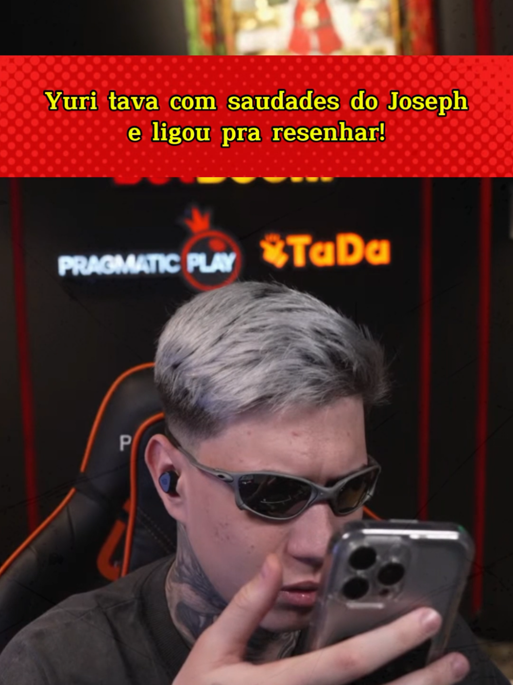 Esses dois é resenha! #yuri22 #yuri22clips #yuri22goti #joseph #cortes 