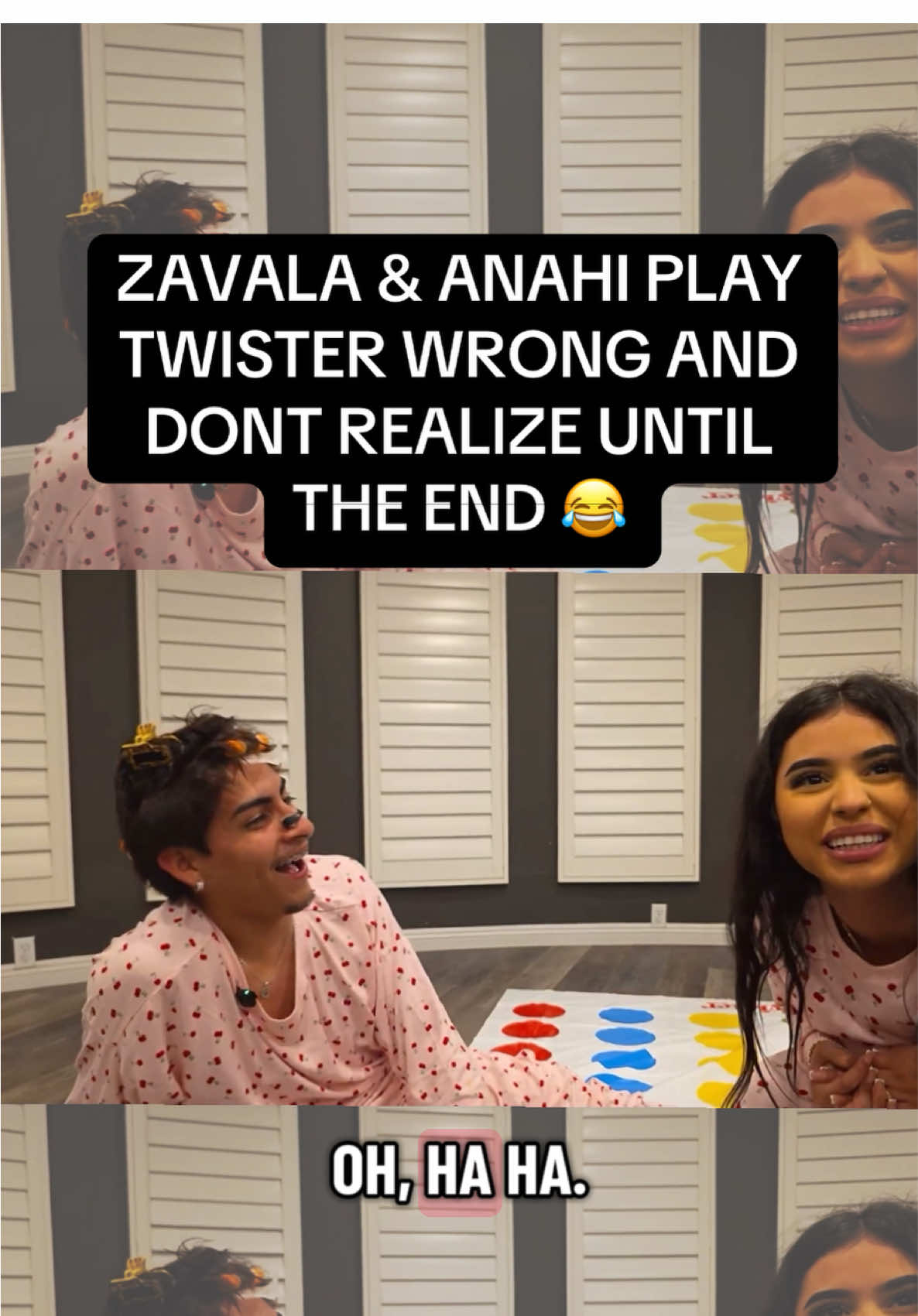 Zavala & Anahi play twister wrong and don’t realize until the chat tells them at the end 😂 @Zavala🚶🏽‍♂️‍➡️ @Anahi #twister #anahi #zavala #streamer 
