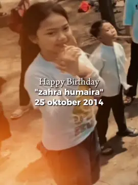 Hapyy birthday maira semakin besar ihh🤍@444.isalll #maira #gwsm #happybirthday #oktober 