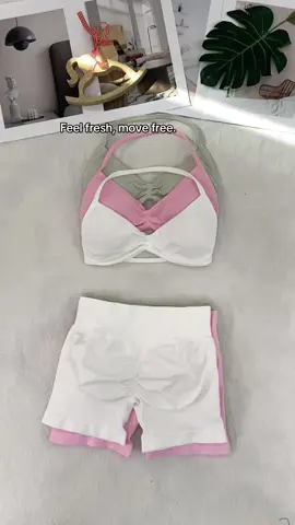 This yoga set is soft, breathable, and fits like a dream.#WomensYogaSet #ActiveOutfit #SummerWorkoutSet #HighWaistFitnessShorts #TankTopSet #YogaClothing #GymOutfit #RunningSet #AthleticWear #SportyOutfit #FitnessClothes#WorkoutLook #TwoPieceActivewear #BreathableSportswear #StretchySet #ComfortableActiveSet#EverydayActivewear #LightweightWorkout #FashionActivewear #SlimFitSportswear #SportyVibes