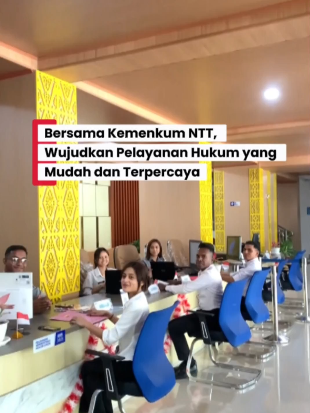 Layanan hukum itu banyak, tapi intinya satu: memudahkan masyarakat. Kenalan yuk dengan berbagai layanan dari Kanwil Kemenkum NTT. ⚖️✨ Coba tulis di kolom komentar 👇 Layanan hukum apa yang paling ingin kamu tahu lebih dalam? #kementerianhukum #layananhukummakinmudah #transformasidigital #kemenkumntt #SetahunBerdampak