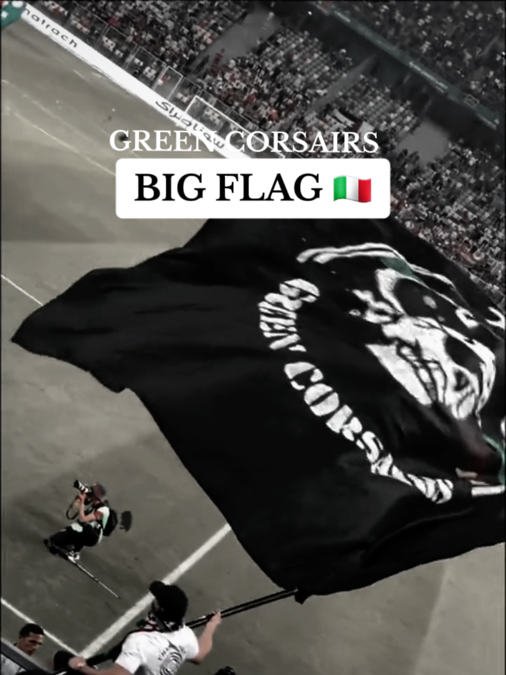 القراصنة ☠️ !! #فيراج_سود_مولوديان🇮🇹📸 #توالف_بلاير💚❤🇮🇹💪🏻 #greencorsairs #uttp11 #مولوديةالجزائر💚♥️ 