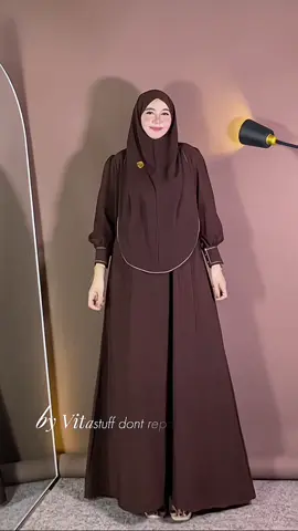 Masyaallah cakep banget naomi mahoganynya 😍🤏🏻🫶🏻 #gamisantiuv 