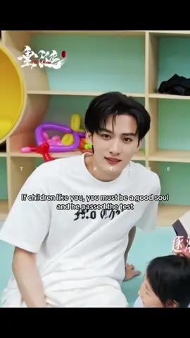 If children like you, you must be a good soul and he passed the test 💅🏻 #ABODesire #DesireTheSeries #OceanJiang #JiangLi #ShenWenlang 