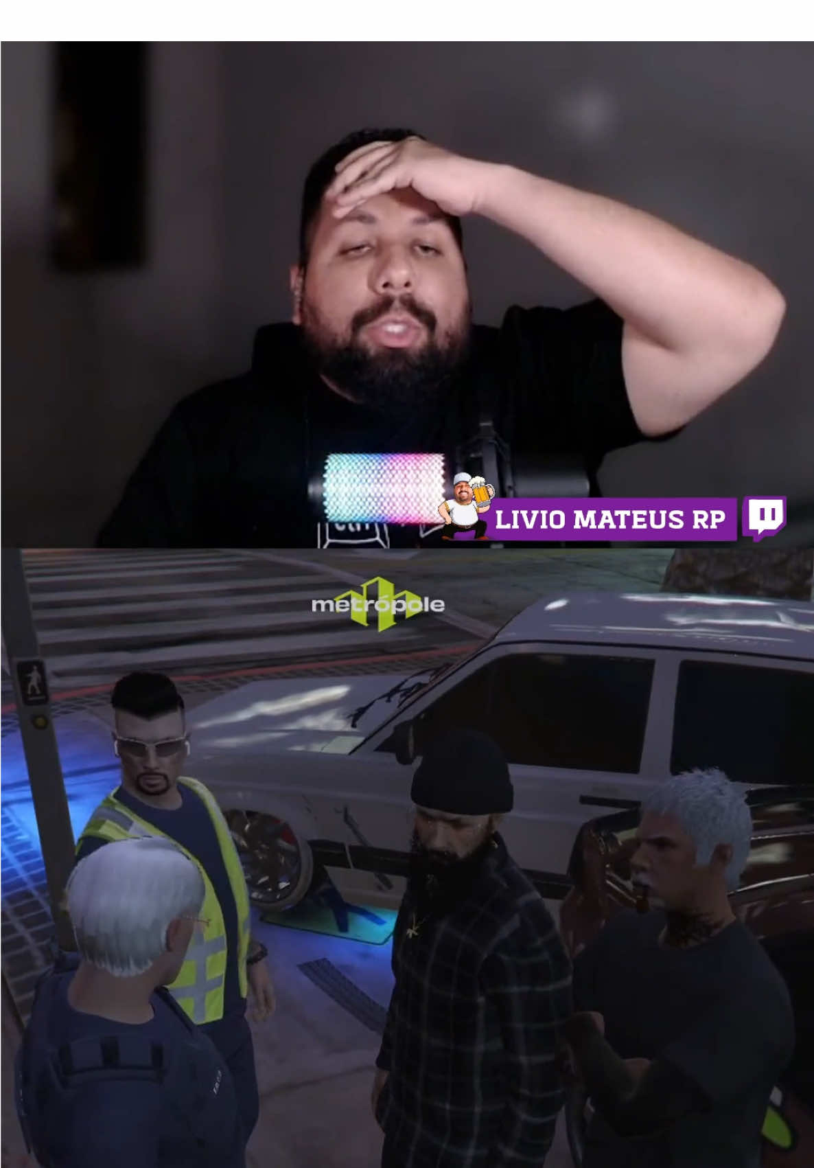 O final me quebrou kkkkkkkkkkkkkk #liviomateus #gtaonline #fivem #gtarp #metropolesrp