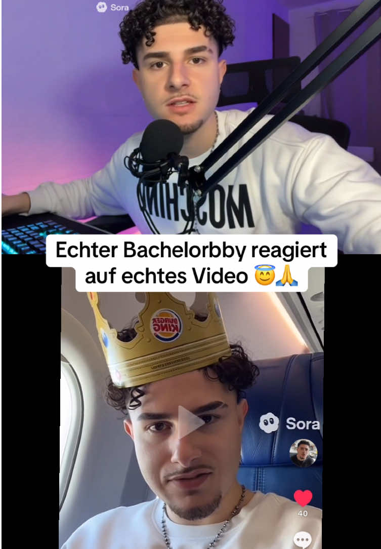 Bachelorbby reagiert auf ki videos #foryou #viral #bachelorbby #soraai 