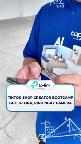 Lên lịch check-in cùng TP-Link tại TikTok Shop Creator Bootcamp: Mega Sales 2025 ngay hôm nay! Cơ hội dành riêng cho KOL/KOC tham gia sự kiện, nhận sản phẩm FREE từ TP-Link như camera Tapo, Mercusys MC210 📅  17.10.2025 | 13h30 – 17h00  📍 White Palace, 194 Hoàng Văn Thụ, Phú Nhuận, TP.HCM #TPLINK #CreatorBootcamp #TikTokShop #MegaSales2025