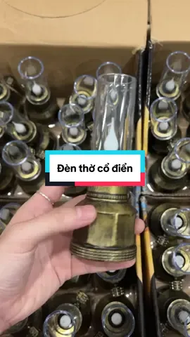 Đèn vĩnh cửu phong cách đèn dầu cổ điển #giadungtienich2026 #dèndầu 