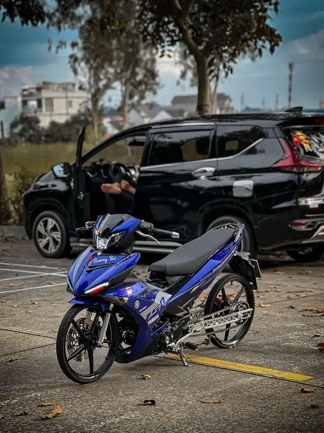 Nhận làm yên dáng mã - Yên gọt theo yêu cầu inbox mình 📸🔥💙#y15zrmalaysia #ex150_style_malay #xuhuong 