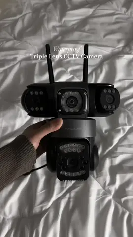 omg 3 lens sa isang cctv! super sulit nito. Very secure na talaga ang house mo dito! #v380pro #triplelenscctv #securitycamera #cctvcamera 