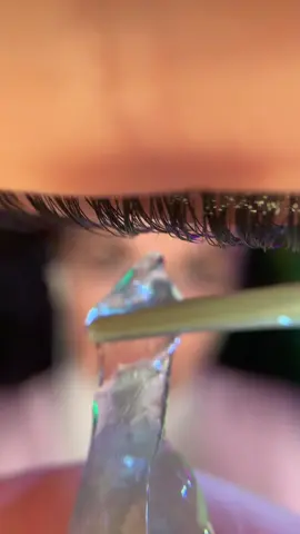 Eye cleaning 👁️ #asmr #asmreye #olgaasmr #asmrlive 