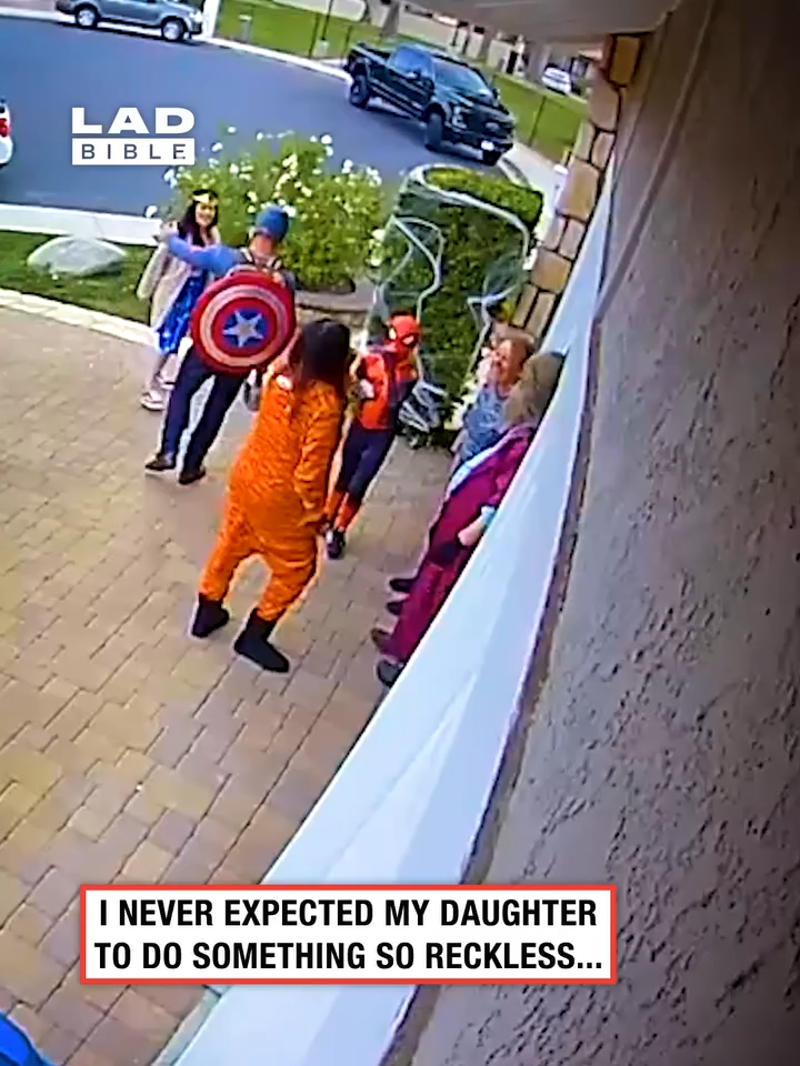 The costume was very fitting 🤣 (🎥: AFV)