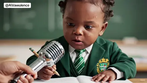 Title:AI magic: The Future in 60 Seconds! School struggles 😂 #ai #viral, #trending, #funny, #creative @Wahala Mama 🔥 1 