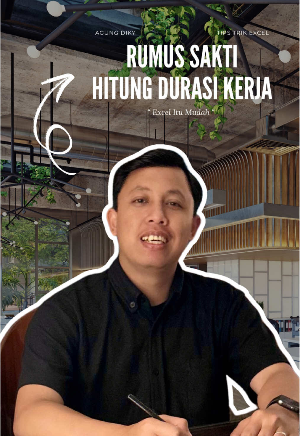 Trik cepat menghitung jam kerja di excel #promomakan1010 #excel #tipsandtricks 