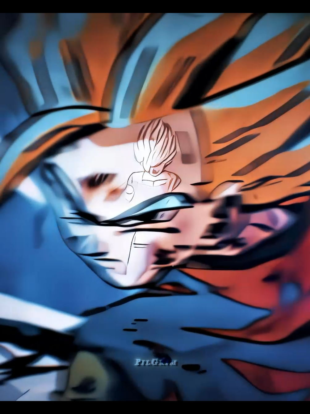 How teen ssj2 gohan was moving in dbz #edit #dbz #goku #xyzabc #fyp 