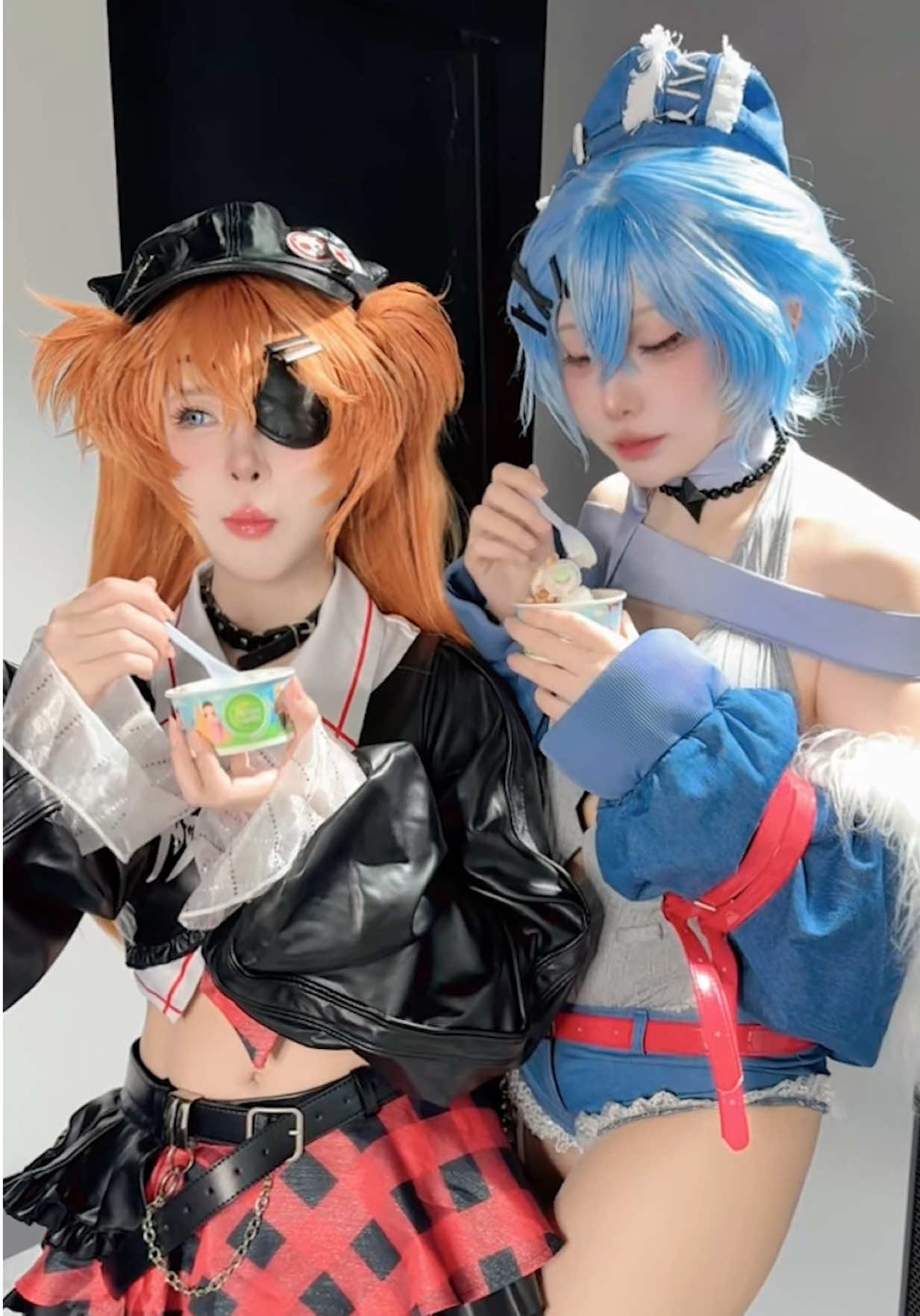 จะได้ถ่ายกี่โมง #ayanamirei #asukalangley #evangelion #cosplay 