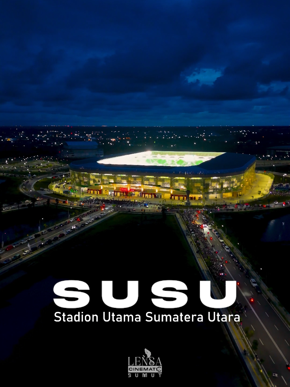 Stadion Termegah di Sumatera saat inii ✨ Vibes nya kyk Stadion di Qatar Mesir 🏟  Dan Pernah di pakai Oleh Timnas Indonesia🦅  Udah pernah klen Masok Stadion satu ini wei??  📍Stadion Utama Sumatera Utara🏟 #stadion #stadionutamasumut #football #fyp #psms 