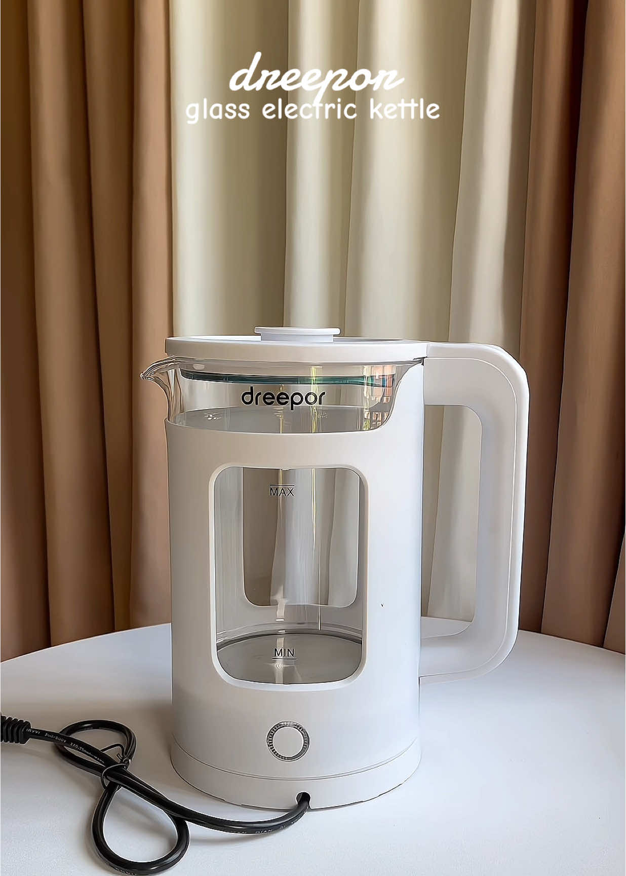Roselle Well trusted brand kaya naman maganda ang quality ! Dreepor Electric Kettle na hindi lang is video is owned by aesthetic tignan napakamura pa Dekalidad talaga kaya check out na @Dreepor  #electrickettle #dreeporelectrickettle #dreepor #kettle #dreeporph