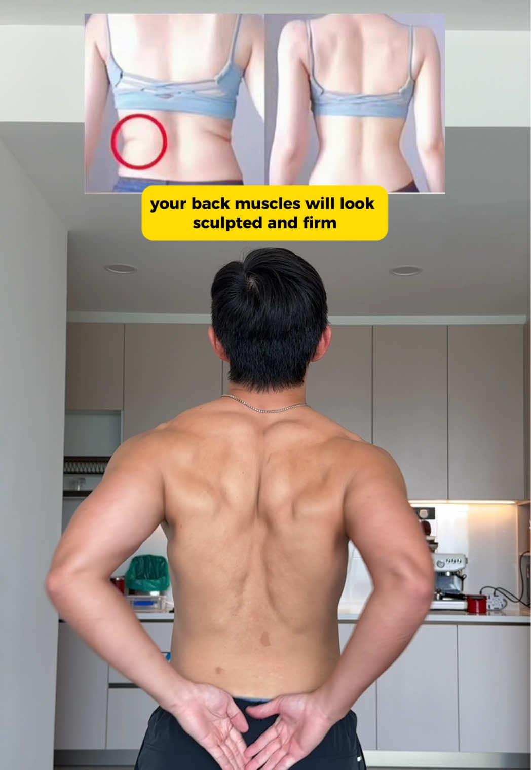 Upper body posture correction and sculpting using these simple movements for your everyday life✨#fyp #health #wellness #posture #exercise