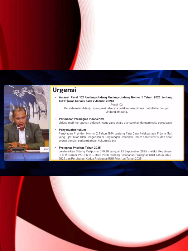 Pidana Mati dalam KUHP baru #pidana  #pidanamati  #hukum  #kuhpbaru  #edukasihukum 