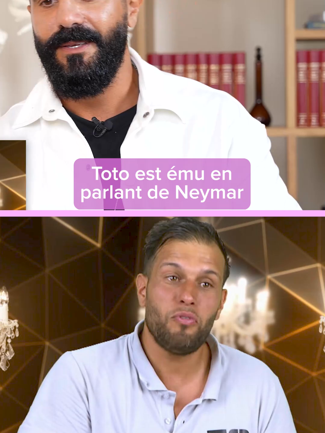 Toto est ému en parlant de Neymar 😢 #lauralempika #drlaulau #laulaubabyshow #les50 #lescinquante #téléréalité