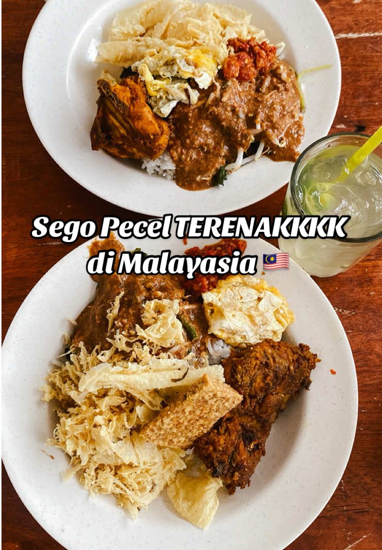 📍 Sego pecel Fatimah Lorong Cantik 3, Kampung Pandan Dalam, 68000 Kuala Lumpur, Selangor #kulinermalaysia #kulinerkualalumpur 