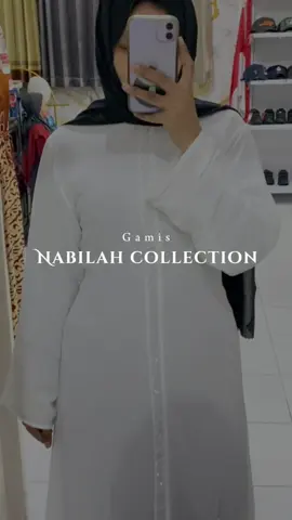 Rekome gamis nabilah collection 😍✨ #gamisterkini #abaya #busanamuslim #masukberanda #fyp 