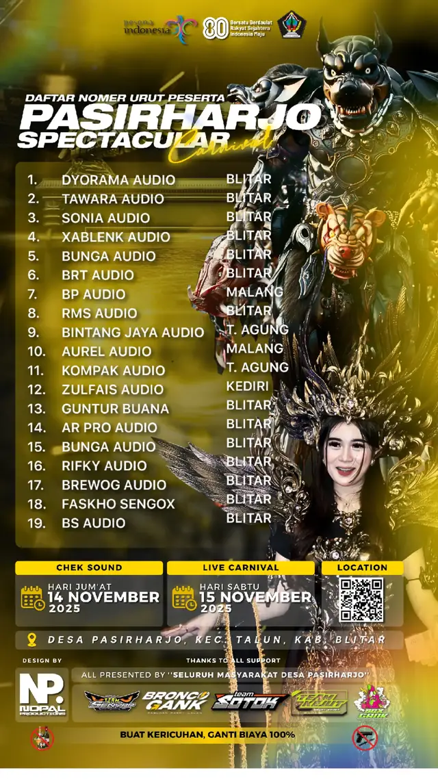 Order Pamflet? Dm Ajaa Bosquu Sumber : @wiagsr  - @bunga_audio  @masbrechannel0  @kompakaudio_98  @gunturbuanaofficial  @teamkejut_official  @bpaudio999  @zulfaisaudio  @brtaudio.official  @xablenk_audio  @teamsenyap2020  @ar_pro_audi0  @bintangjaya_audioreal  @mbah_sengox_new  - - - #bismillahfyp #fyp #soundsystemjawatimur #horeg #blitar24jam 