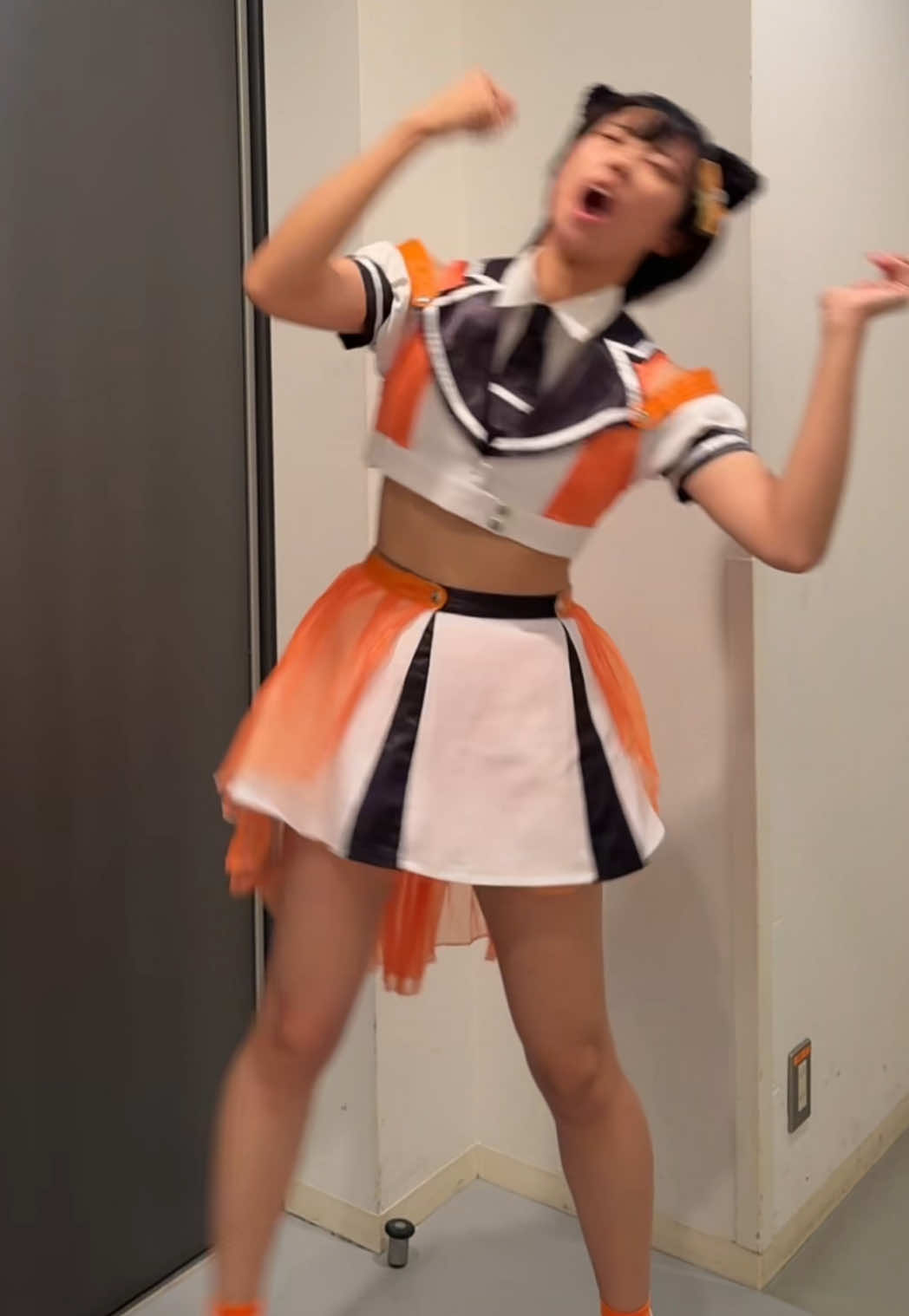 踊ってない夜を知らないみーた💃 (ぼっちver) #アイドル #fyp #ボーイッシュ女子 #高身長女子 #猫耳 