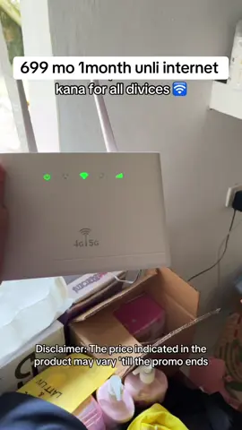 Open line Prepaid wifi #wifi #prepaid #prepaidwifi #homewifi #unlidata  Disclaimer: The price indicated in the product may vary 'till the promo ends.